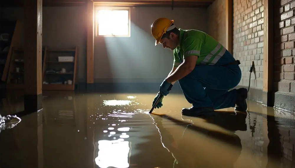 Professional water damage restoration services in Clinton, MS